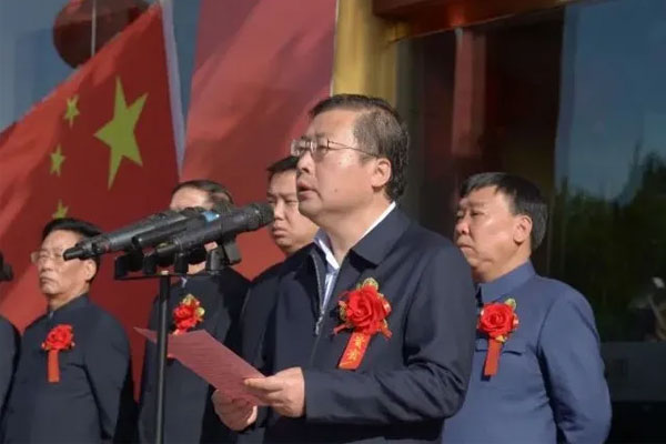 上黨區委書記張馳講話